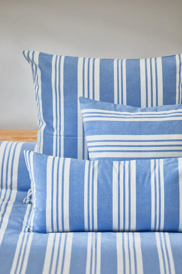 Blue striped cushion cover Malgrat