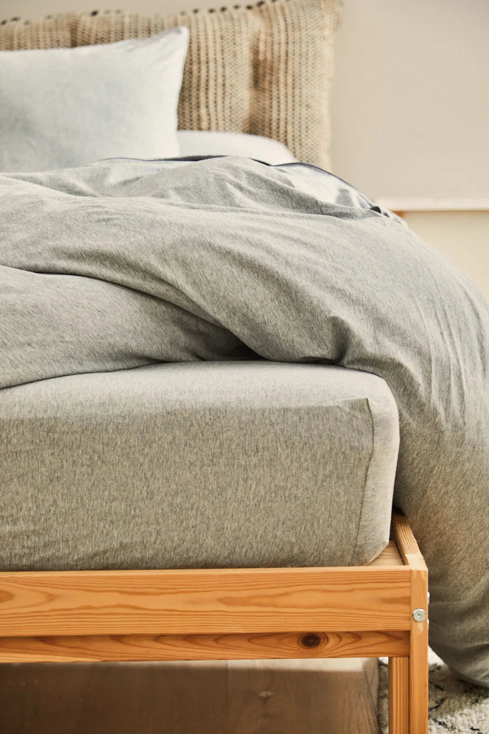 Les Ateliers du Linge - Double Drap Housse spécial Matelas Double Gris 80 x 200 x 30 - Drap de Les Ateliers du Linge - Double Drap Housse spécial Matelas Double Gris 80 x 200 x 30 - Drap de