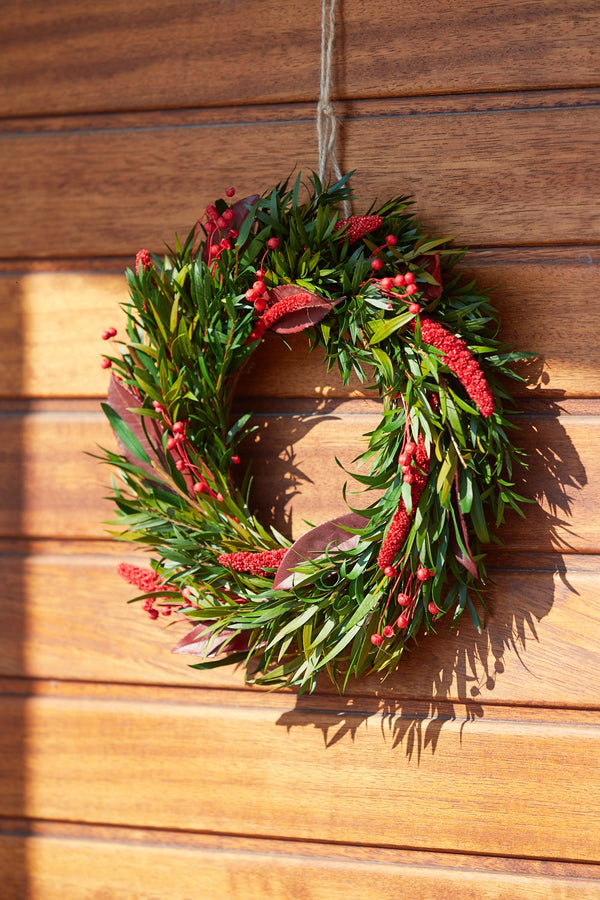 Taller de coronas de Navidad (10 diciembre)