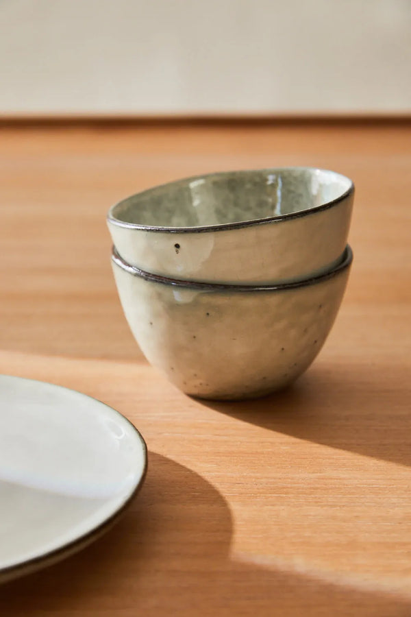 Bisbal green ceramic bowl