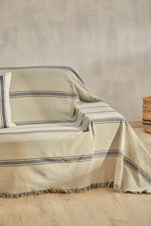 Begur Woven Stripe Sofa Cover