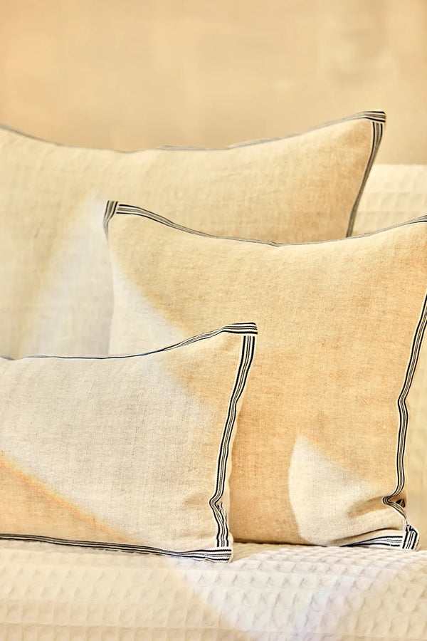 Pure linen cushion cover Conca