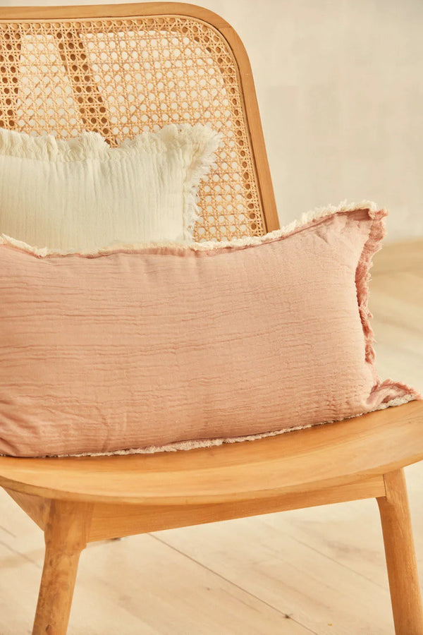 Housse de coussin Layer rose