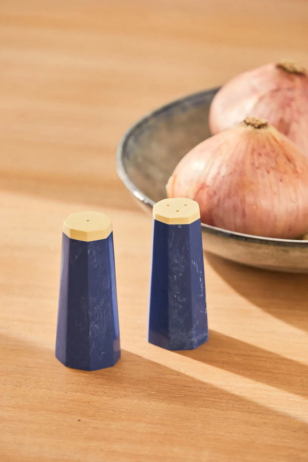 Mango Blue Salt and Pepper Shaker Set