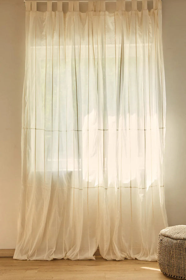 Roma translucent cotton curtain