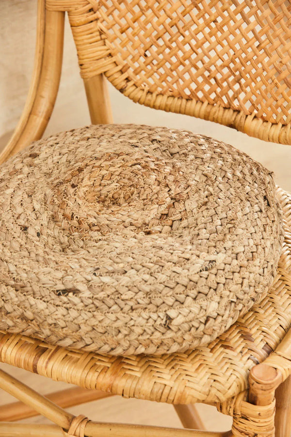 Coussin de chaise ronde Ural naturel