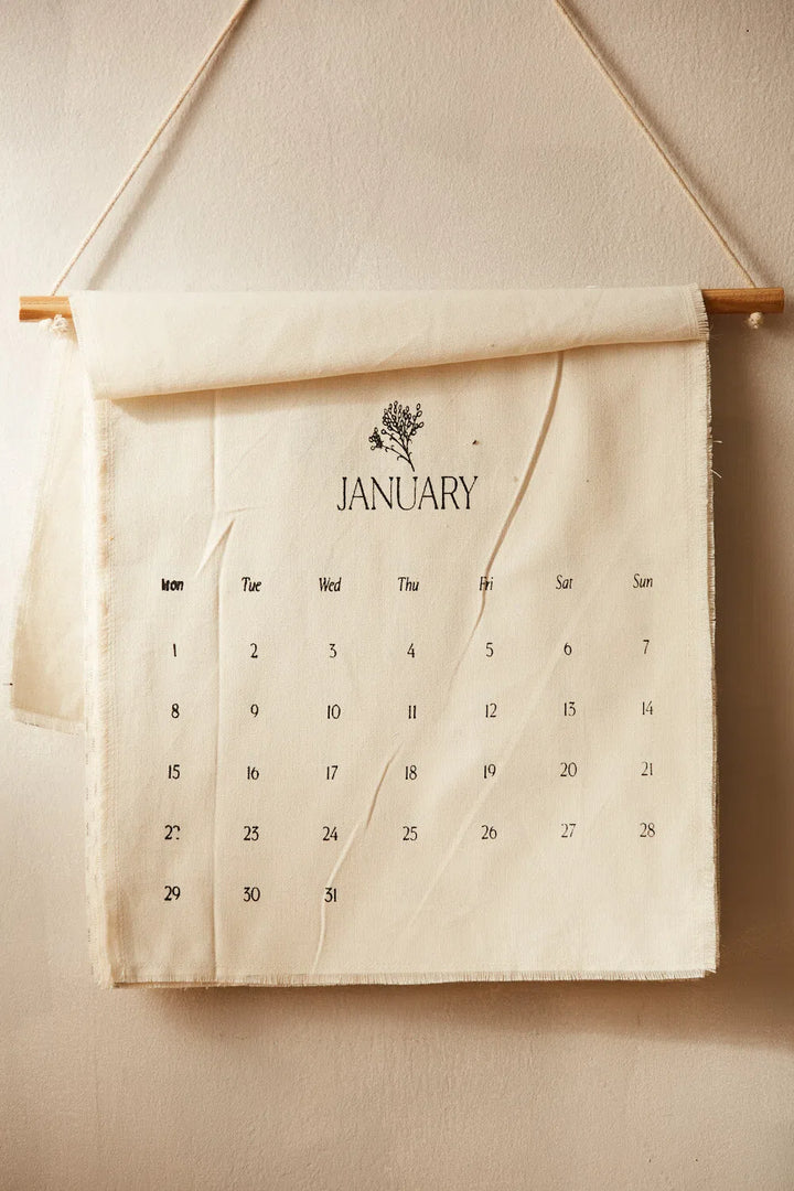 Calendario 2024 de algodón Clau-Calma House