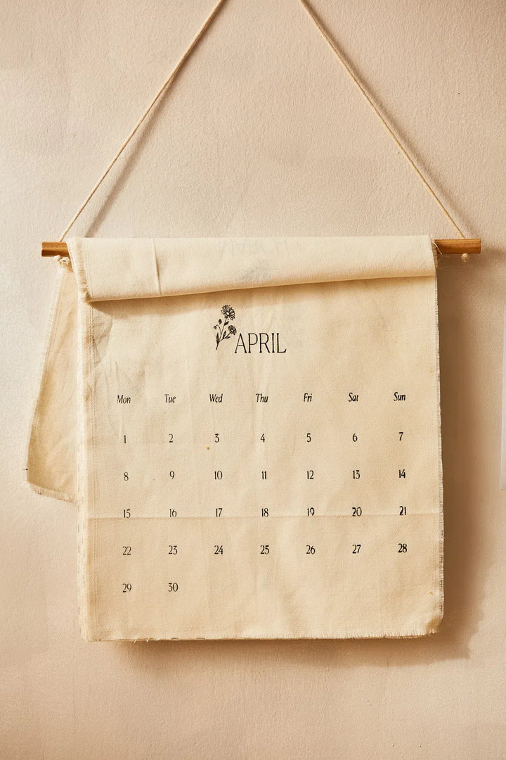 Calendario 2024 de algodón Clau-Calma House