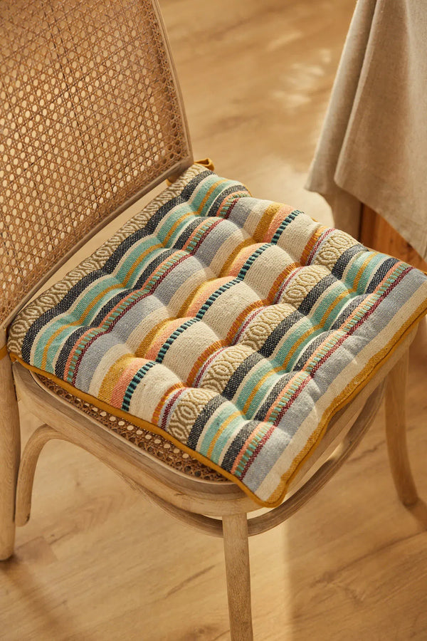 Cojín de silla de algodón jacquard Vedra-Calma House