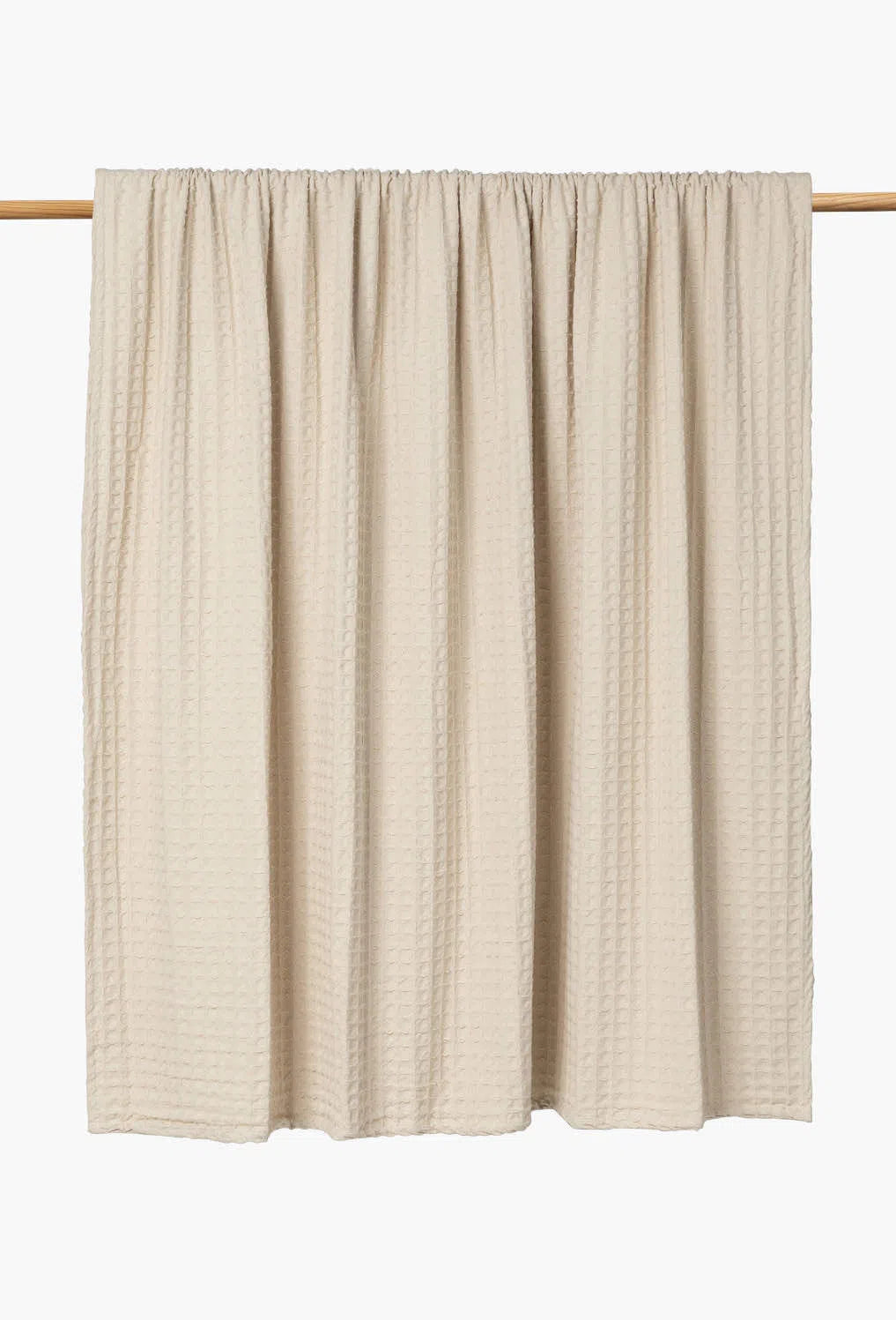 Colcha de algodón nido de abeja crudo Panal-Calma House