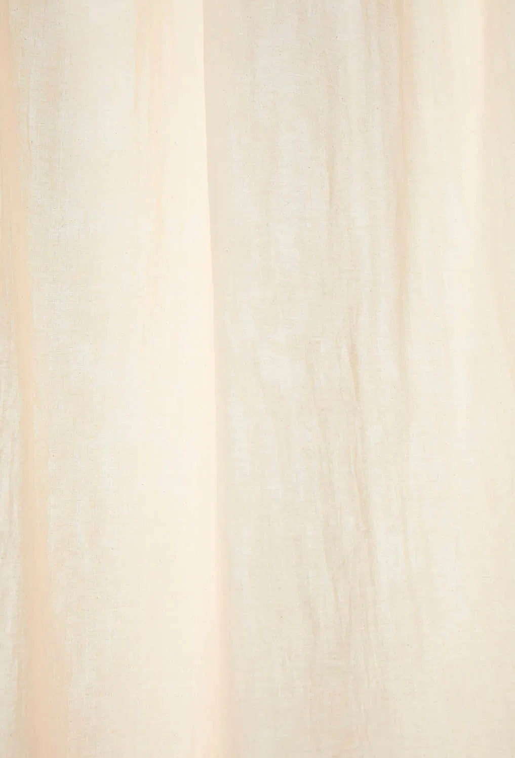 Cortina efecto lino crudo con remate en yute Asana-Calma House