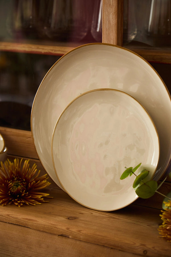 Plato de cerámica cruda Bisbal