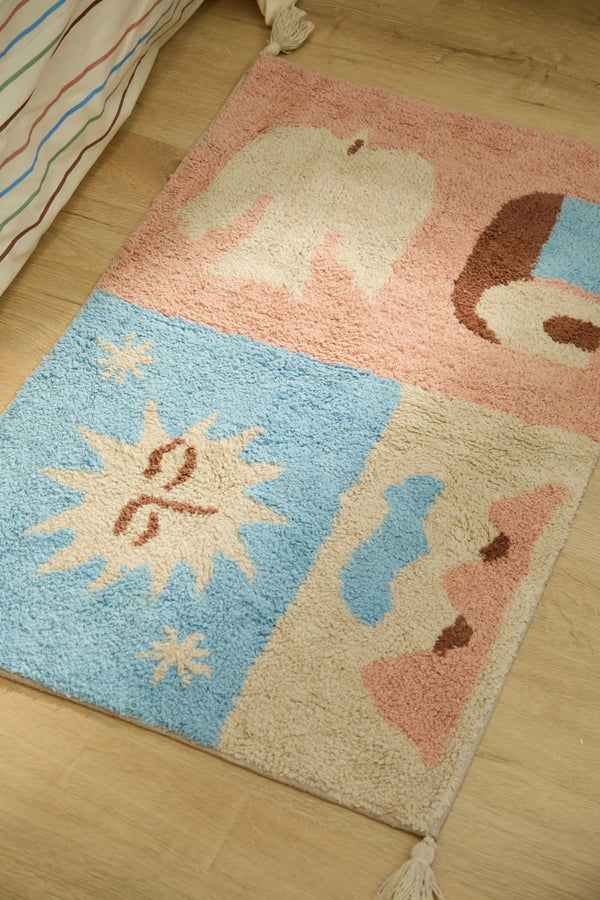 Alfombra ilustrada Camp