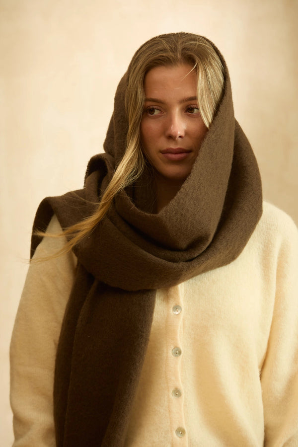 Bufanda marrón Gaus