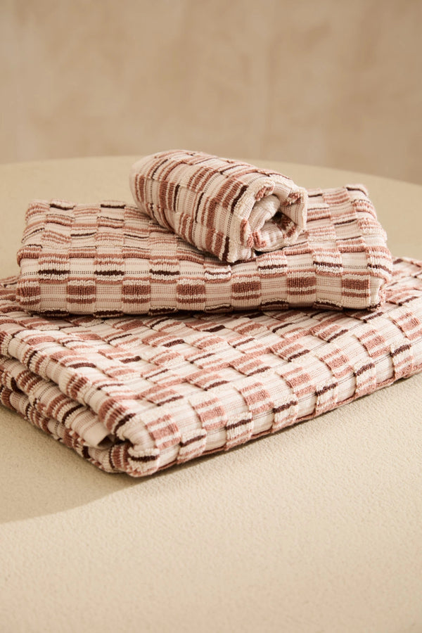 Toalla de baño de de gramaje 560 g/m² algodón de rizo jacquard Mercurio