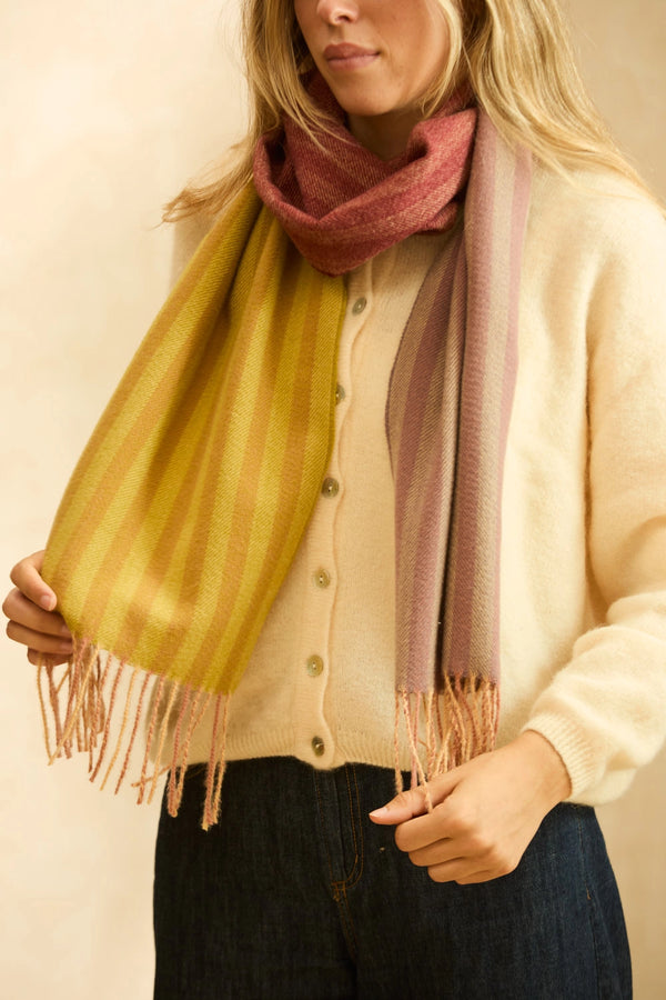 Bufanda a rayas Shima