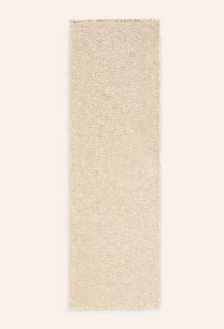 Camino de mesa vikingo de algodón y lino de 180 cm, decoración