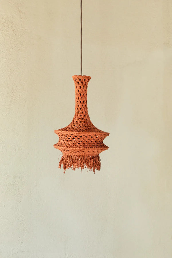 Small screen for crochet ground ceiling lamp Pleko