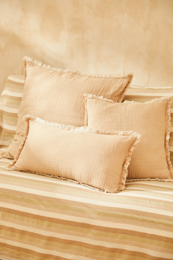 Cushion cover beige Layer