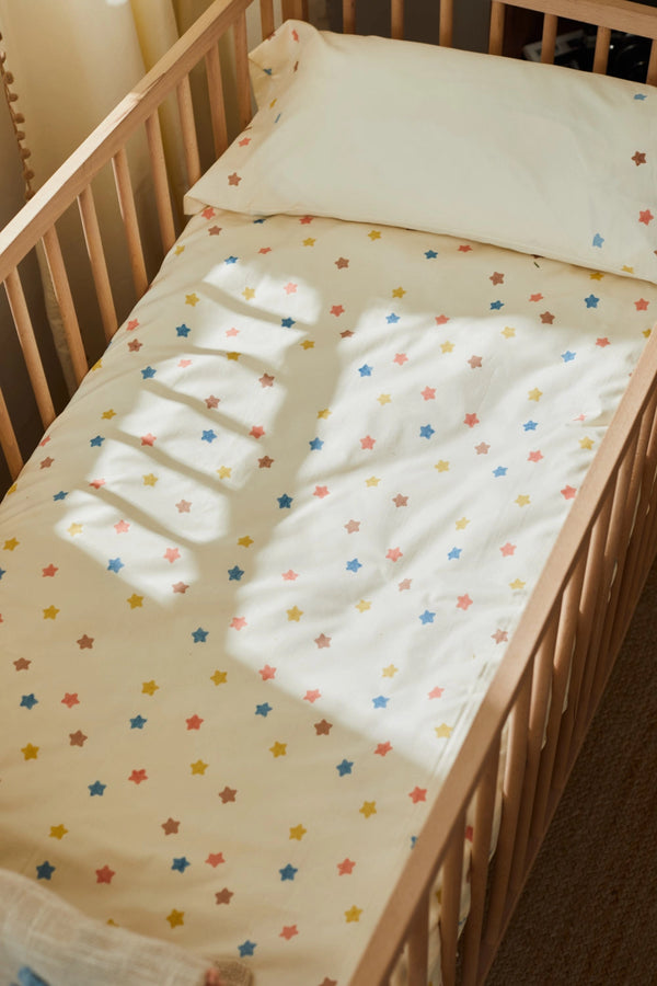 Duvet cover + pillowcase multicolor Star2