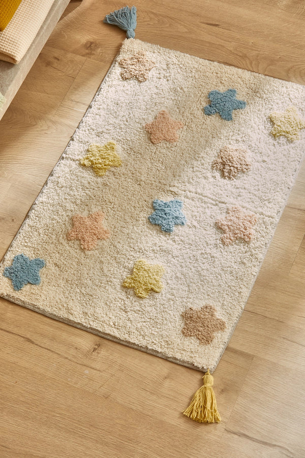 Bathmat multicolor Star