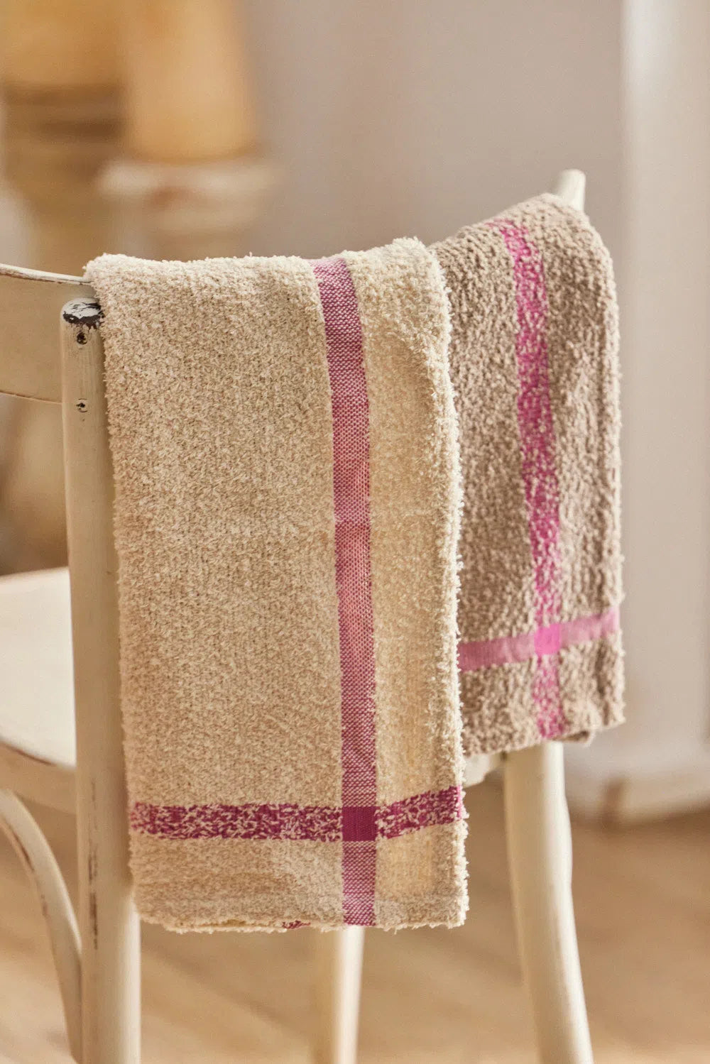 Set de 2 trapos de cocina tonos fucsia Vita-Calma House