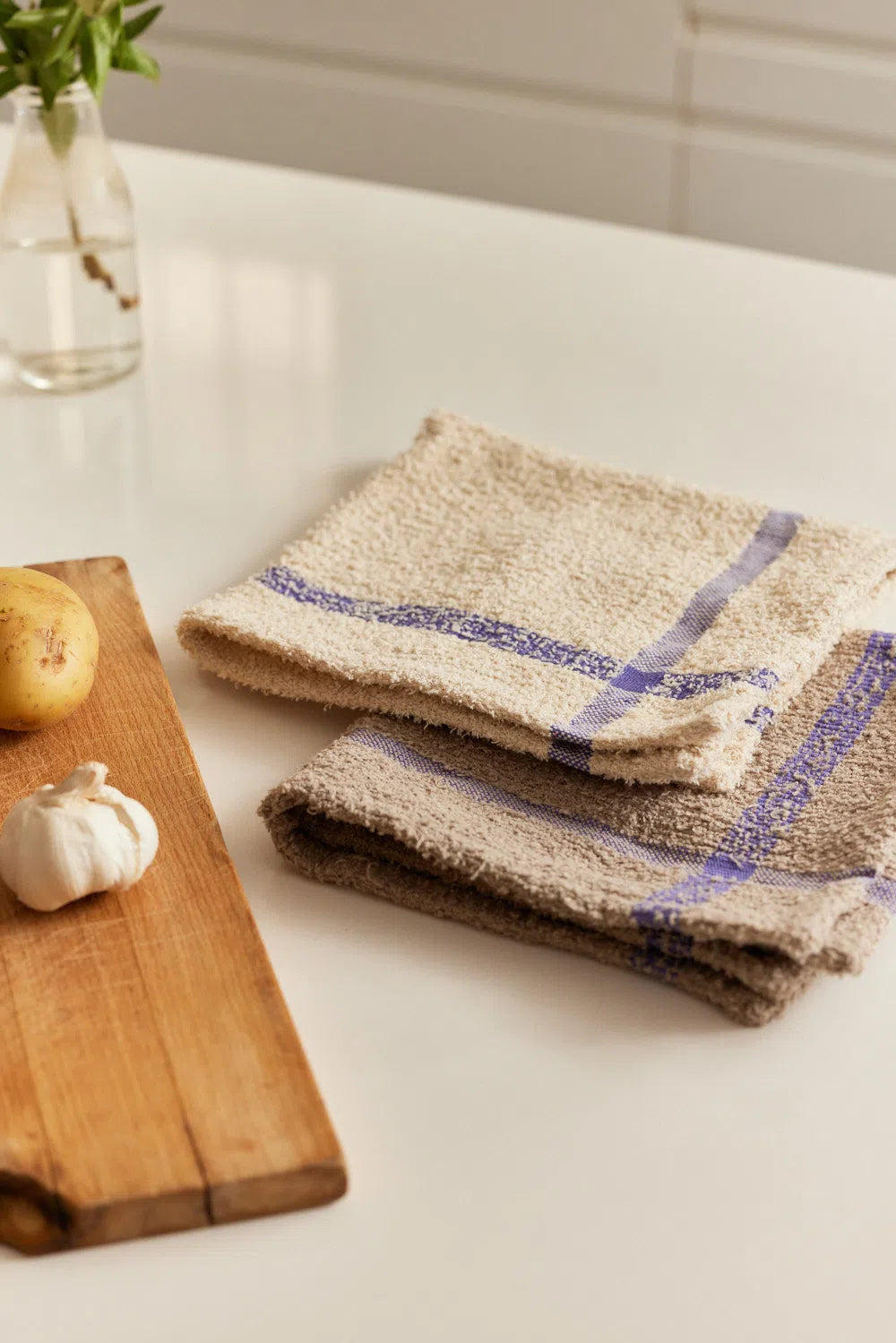 Set de 2 trapos de cocina tonos lila Vita-Calma House