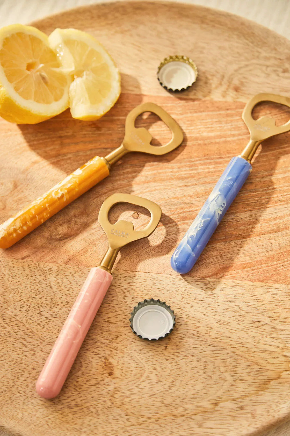 Abrebotellas azul Mango-Calma House