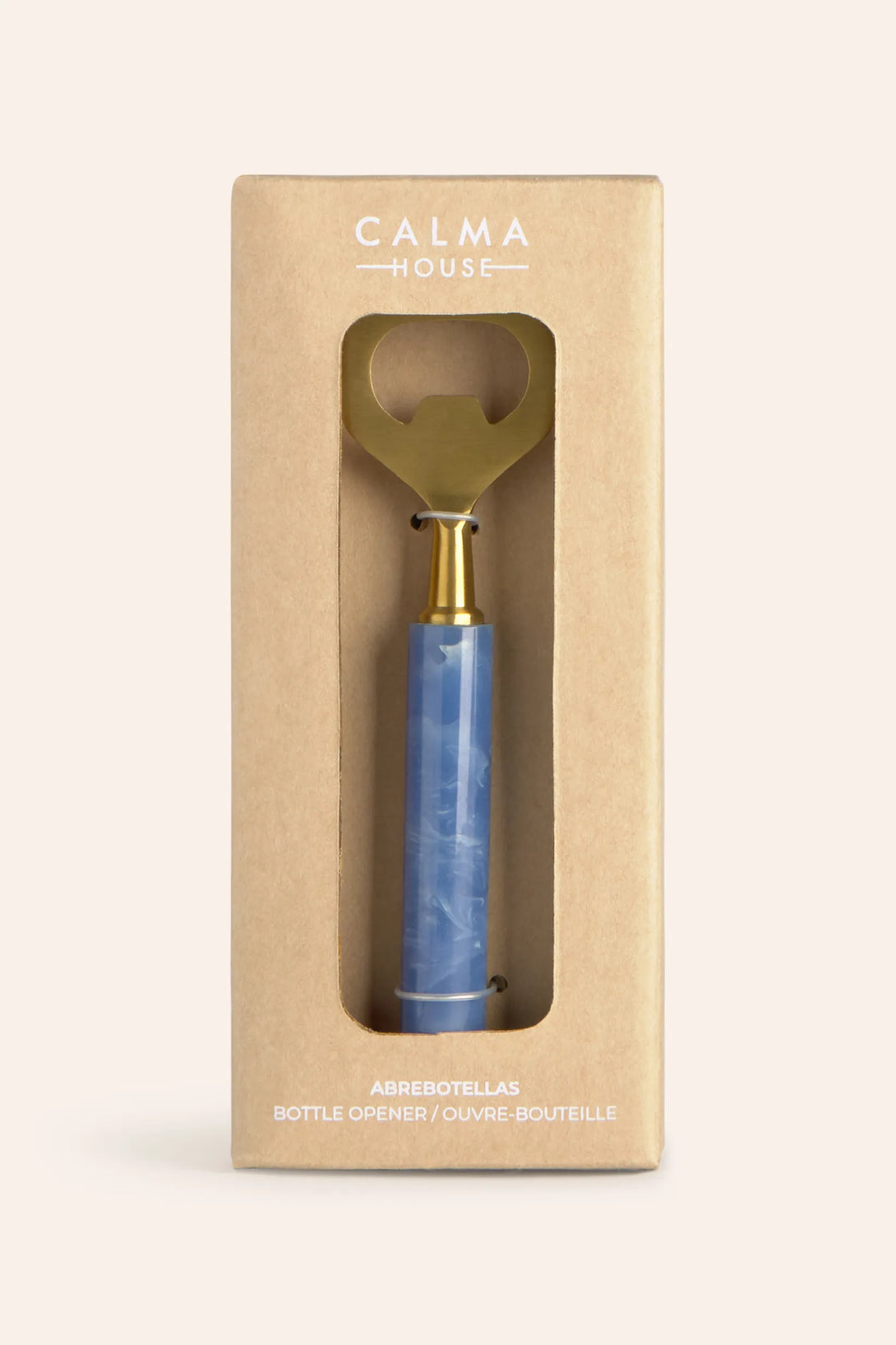 Abrebotellas azul Mango-Calma House