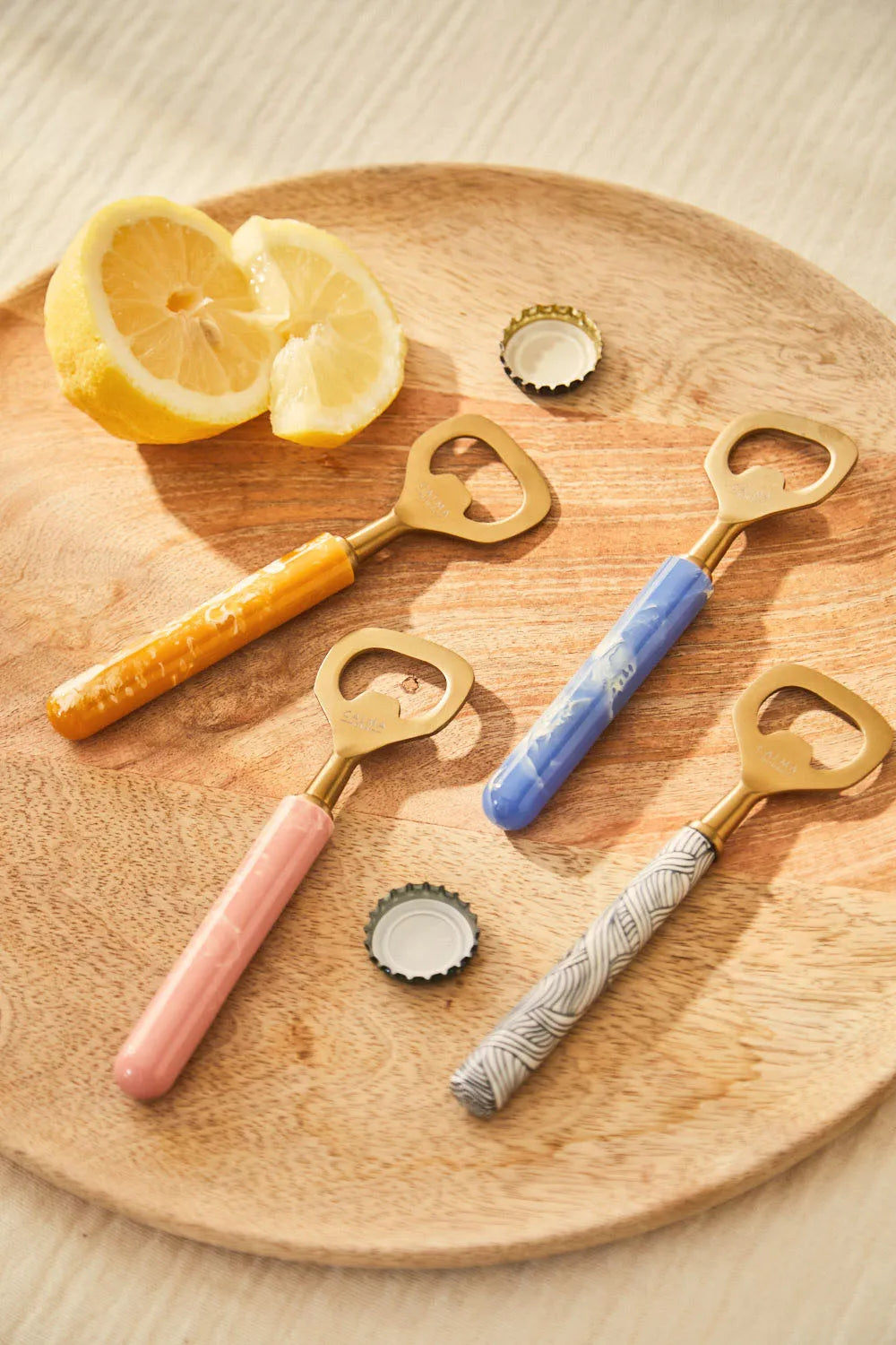 Abrebotellas mostaza Mango-Calma House