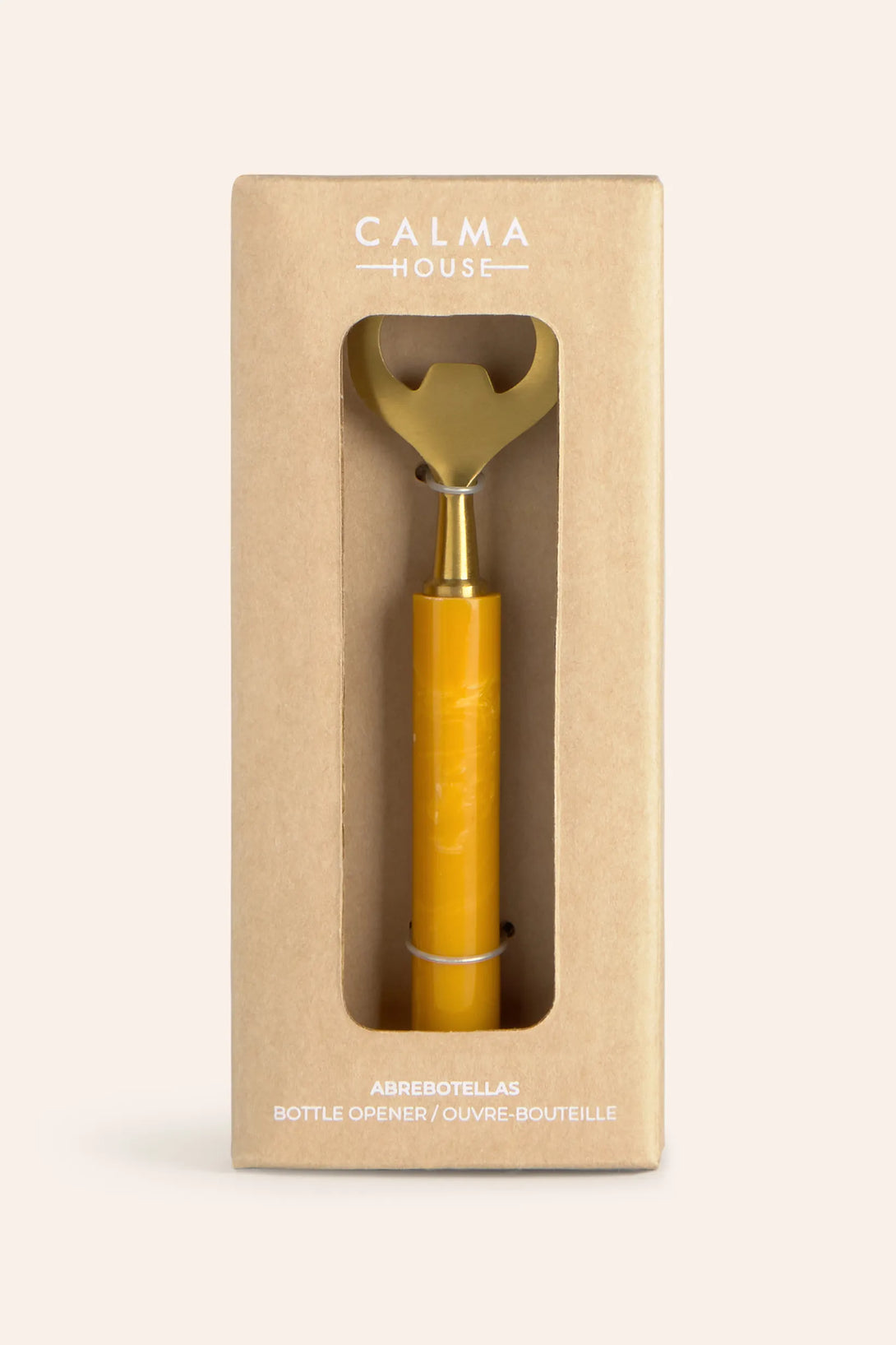 Abrebotellas mostaza Mango-Calma House