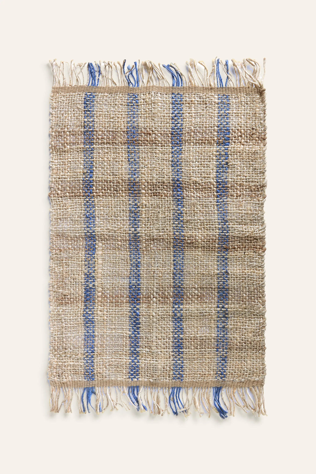 Alfombra de yute natural con yute teñido Carlo-Calma House