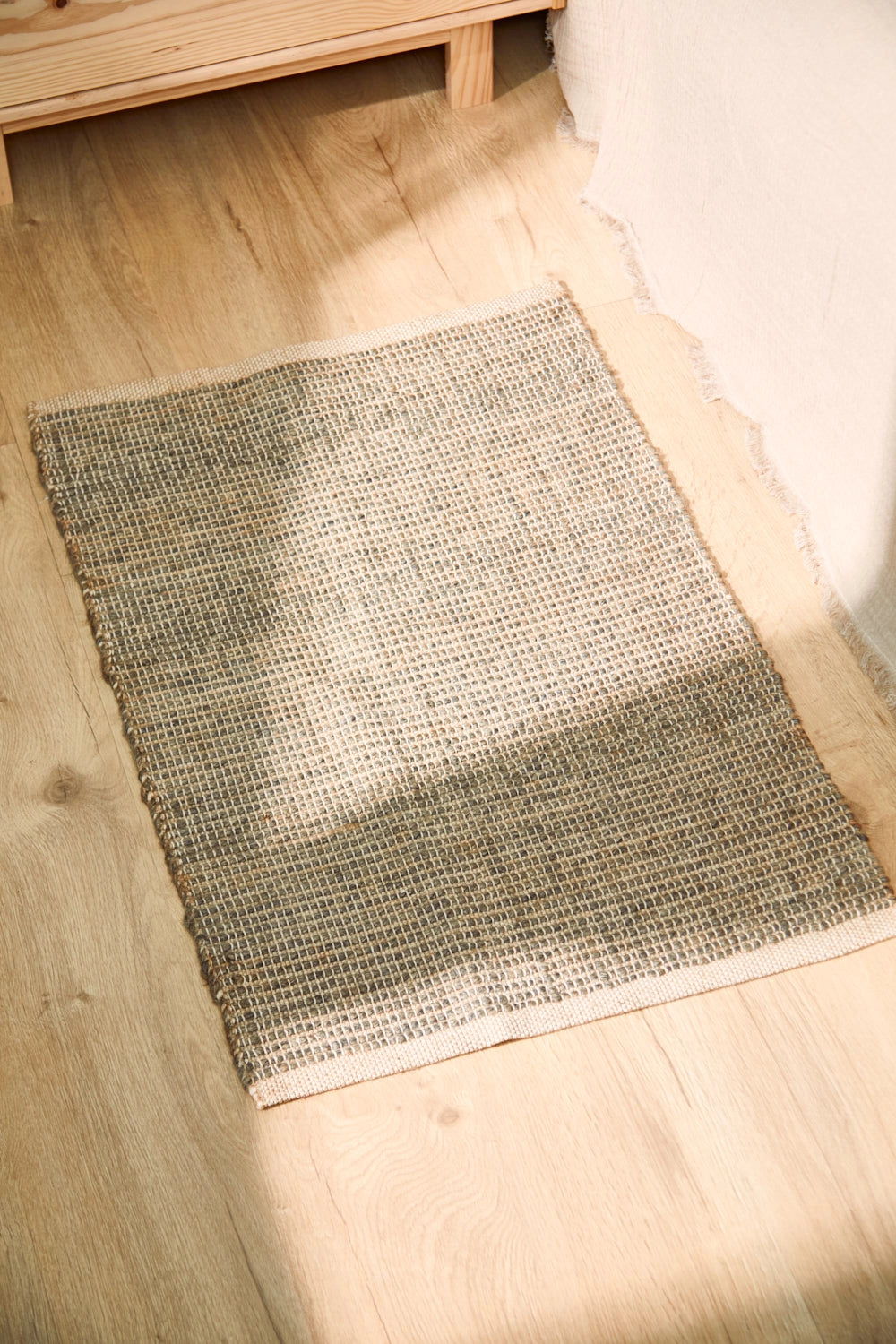 Alfombra de yute y algodón Chandul-Calma House