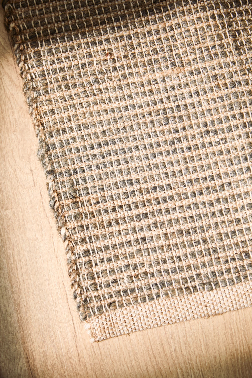 Alfombra de yute y algodón Chandul-Calma House