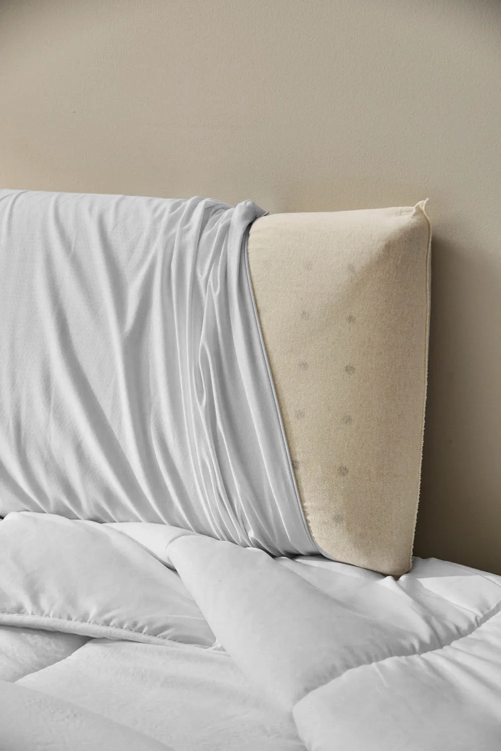 Almohada blanca Visco-Calma House