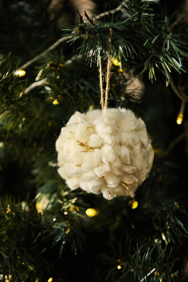 Bola navideña de copos Floc-Calma House