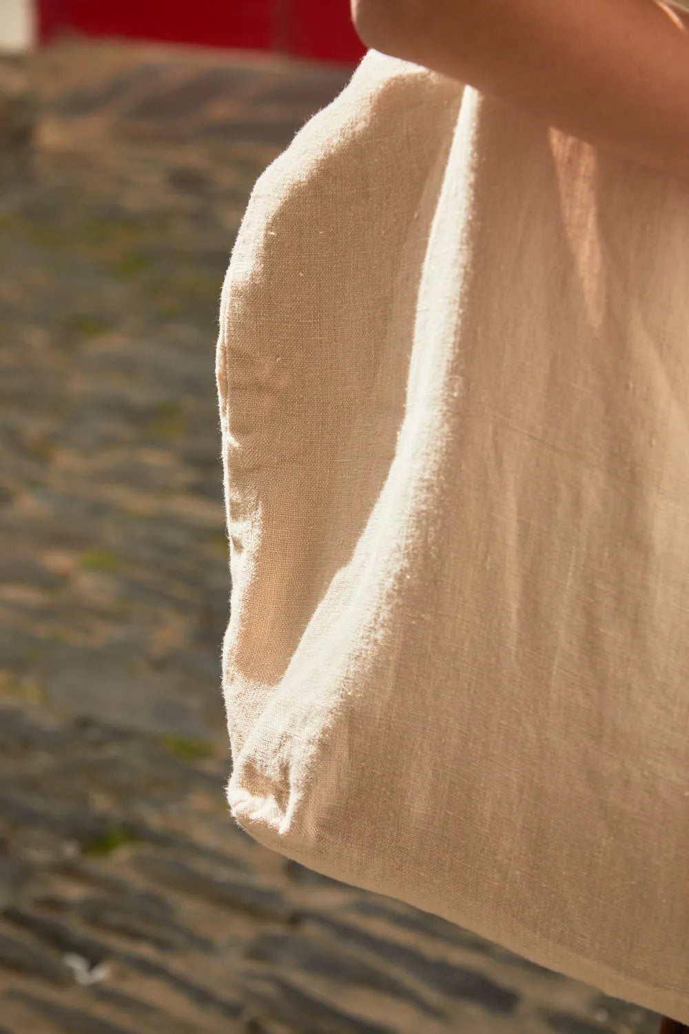 Bolso shopper de lino natural Lino-Calma House