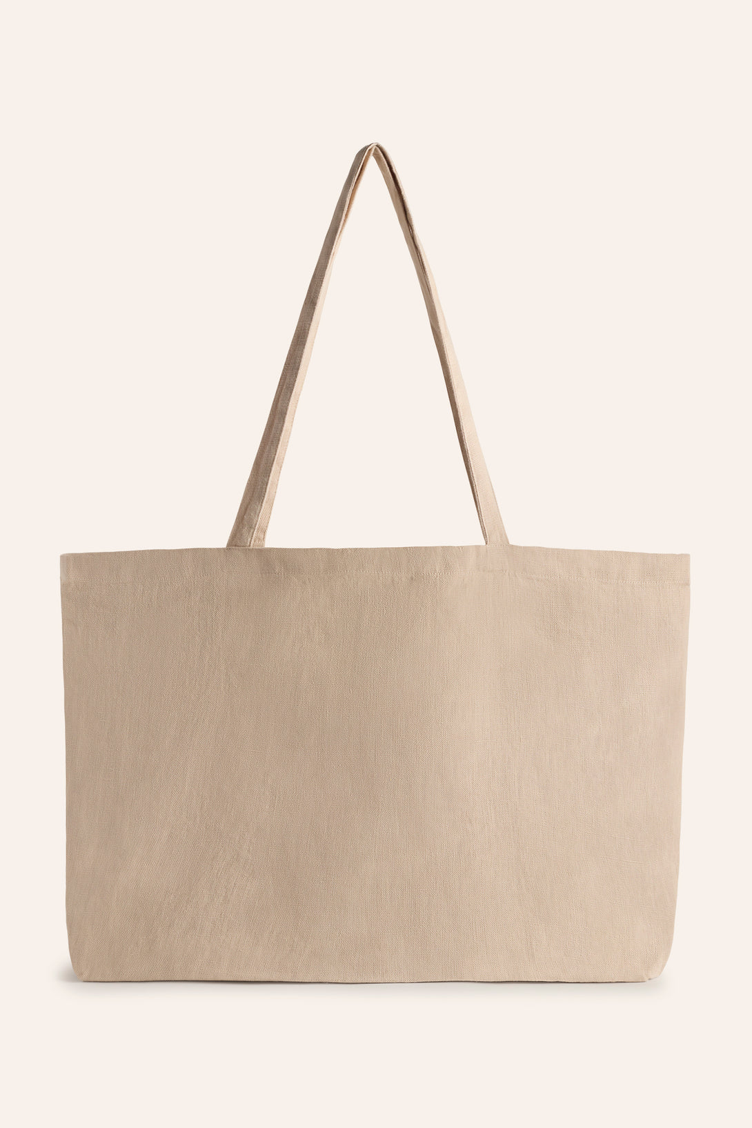 Bolso shopper de lino natural Lino-Calma House