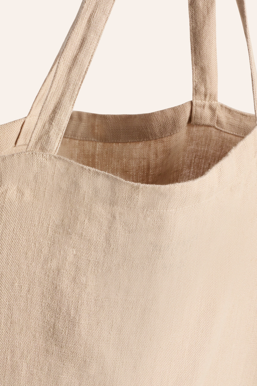Bolso shopper de lino natural Lino-Calma House