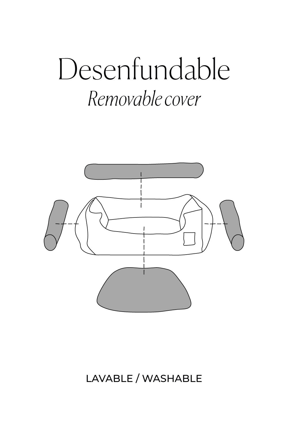 Cama para mascotas de yute Ural-Calma House