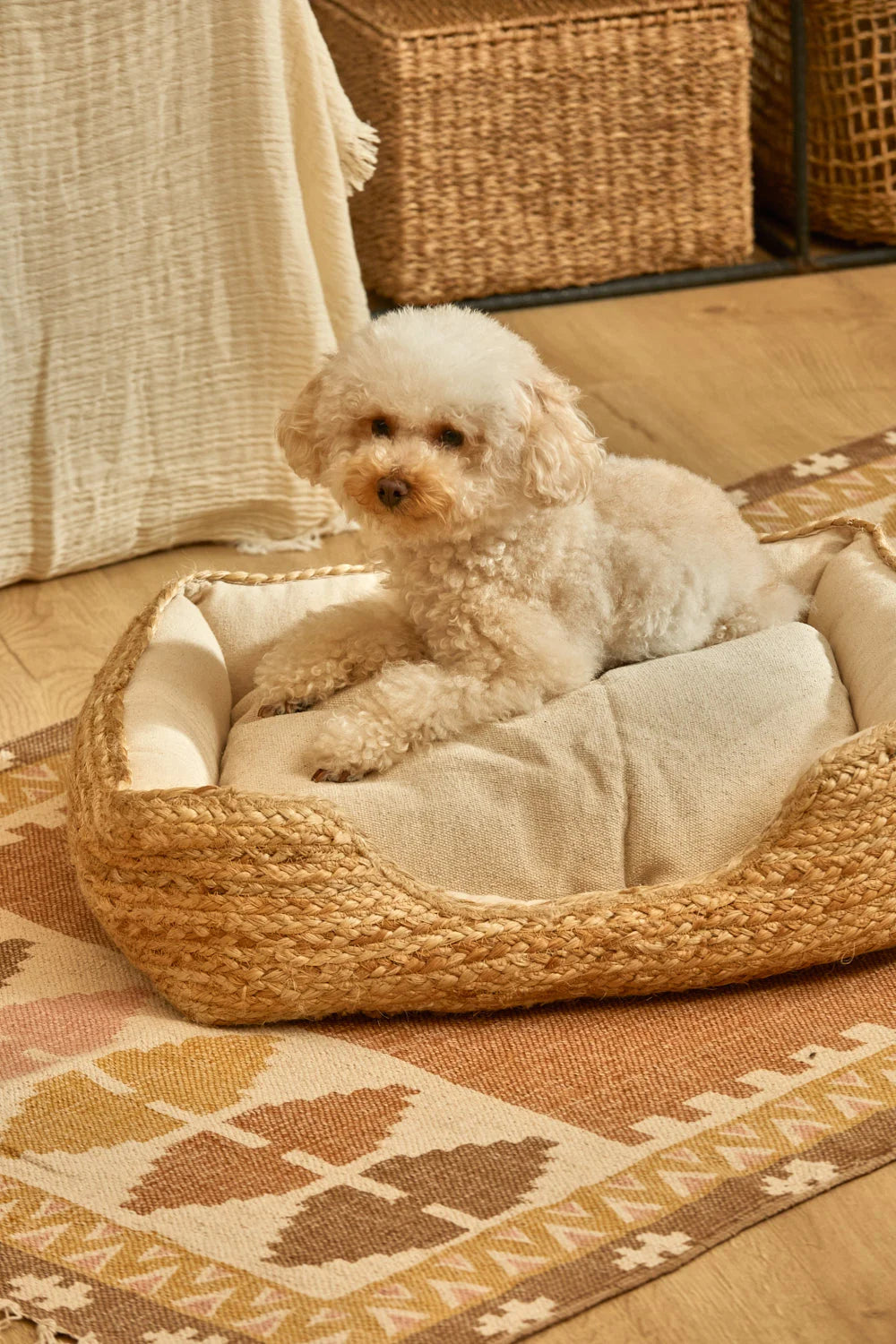 Cama para mascotas de yute Ural-Calma House