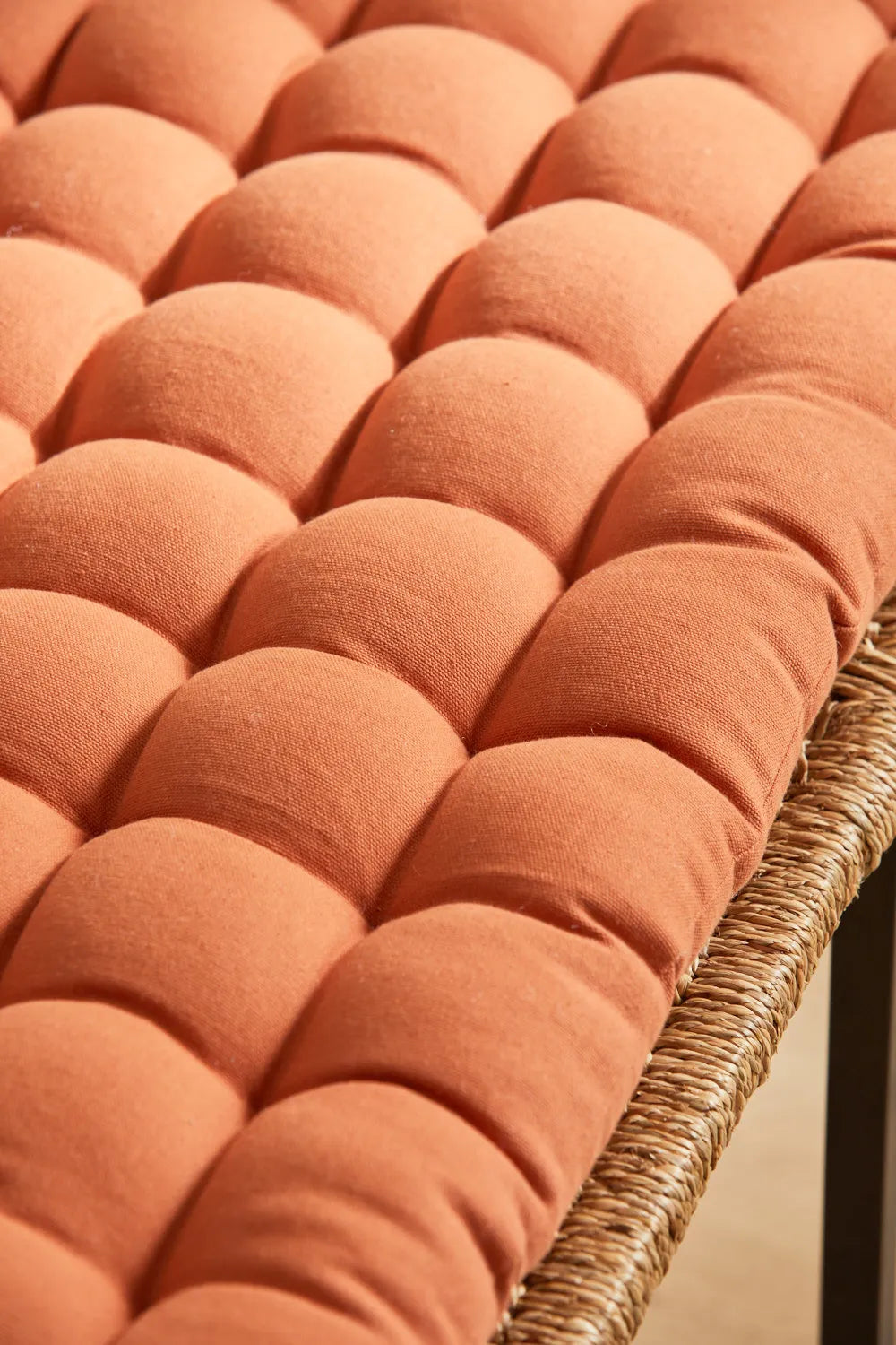 Cojín de banco de algodón tierra lavable Gavema-Calma House