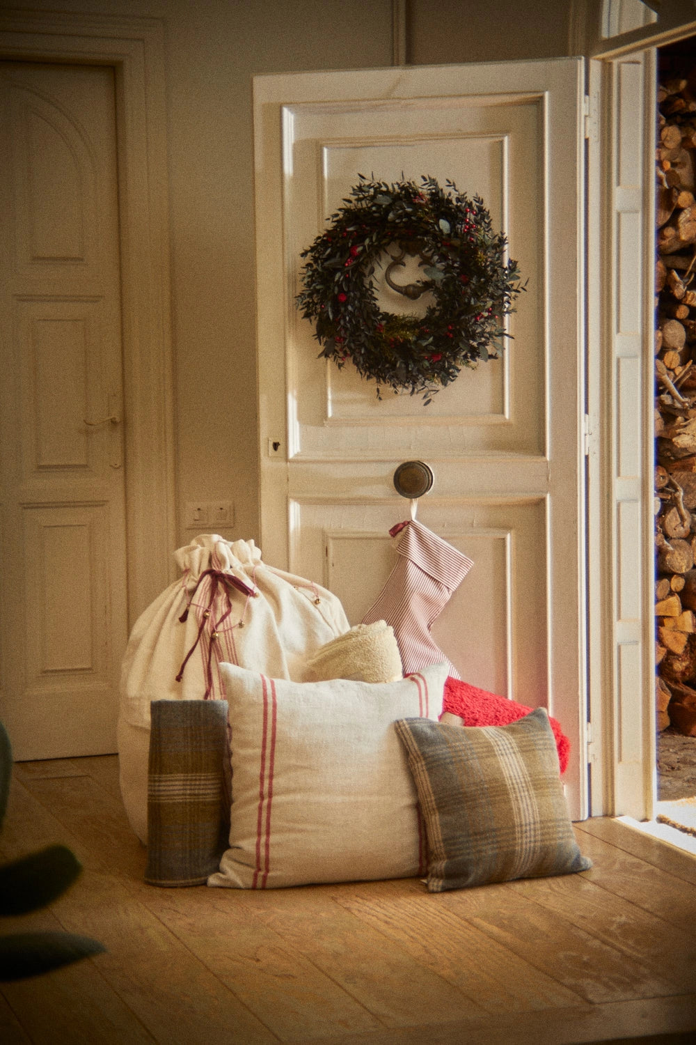 Corona grande de flor preservada Bel-Calma House