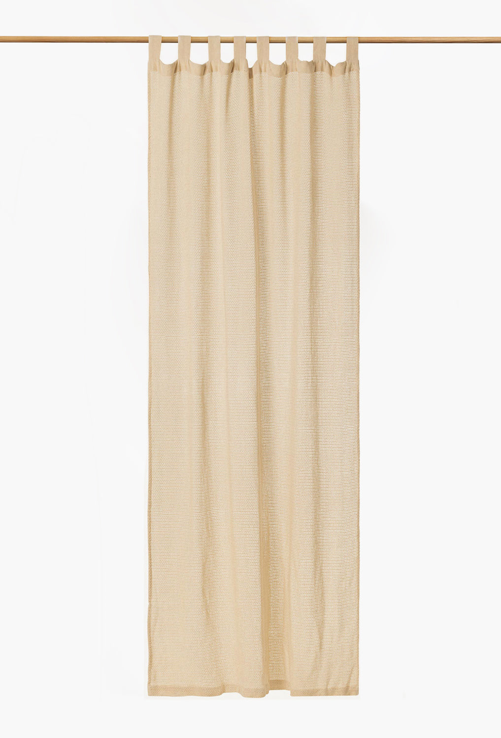 Cortina de algodón crudo Red-Calma House