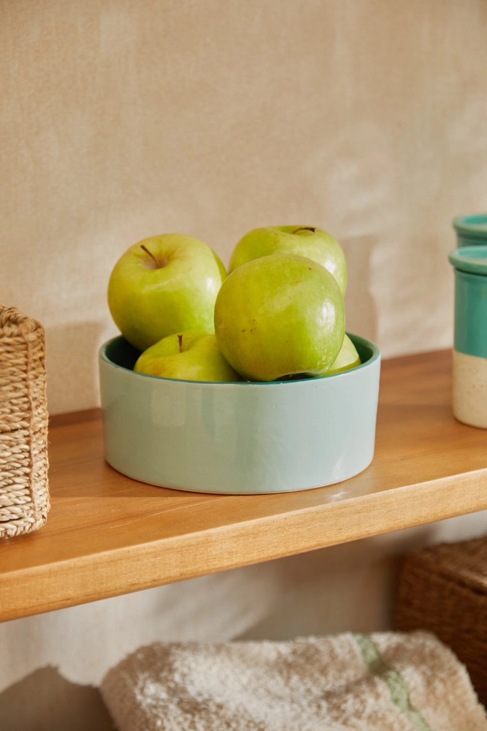 Cuenco de cerámica turquesa Sasha-Calma House