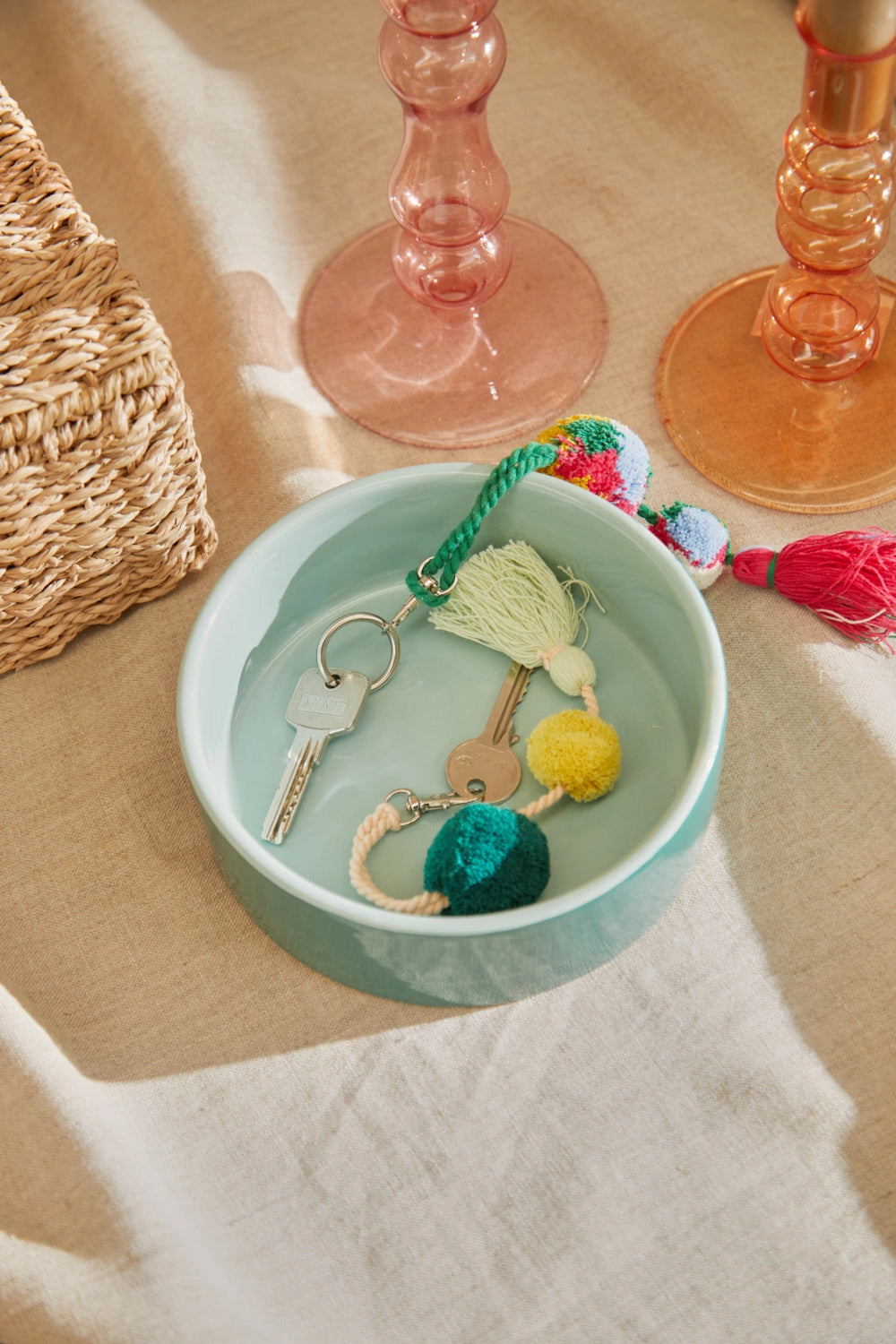 Cuenco de cerámica turquesa Sasha-Calma House