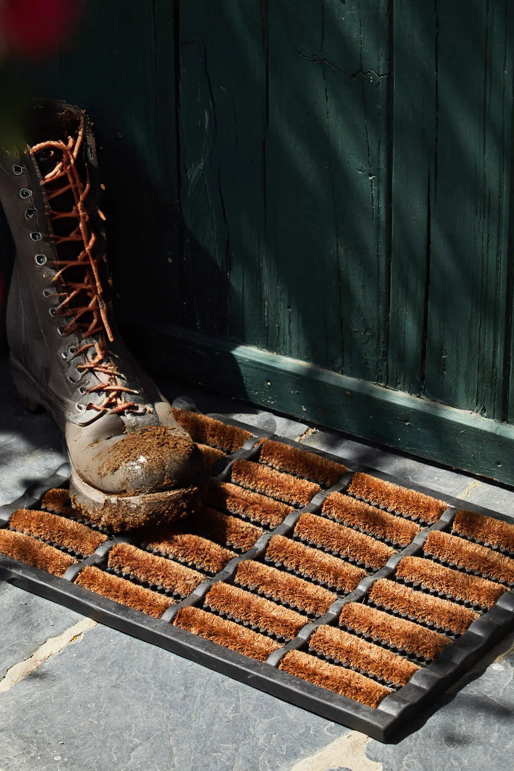 Felpudo con base de goma y fibra de coco Alp-Calma House