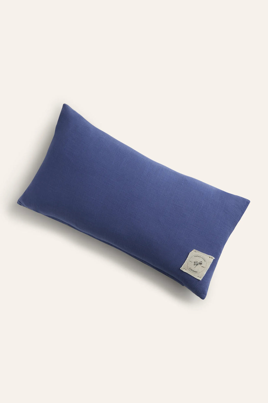 Funda de cojín azul oscuro Gavema-Calma House