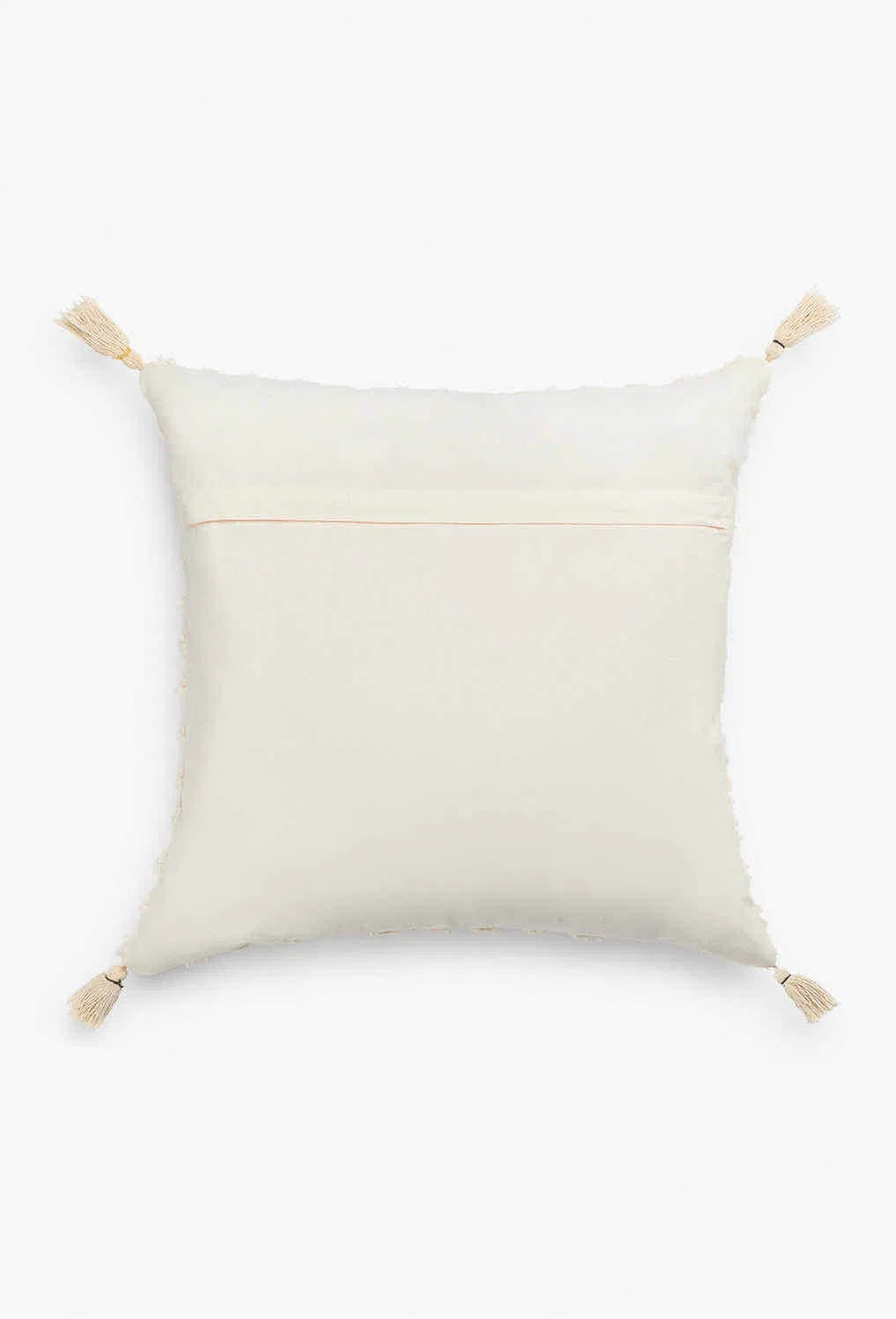 Funda de cojín con relieve de rombos crudo Royal-Calma House