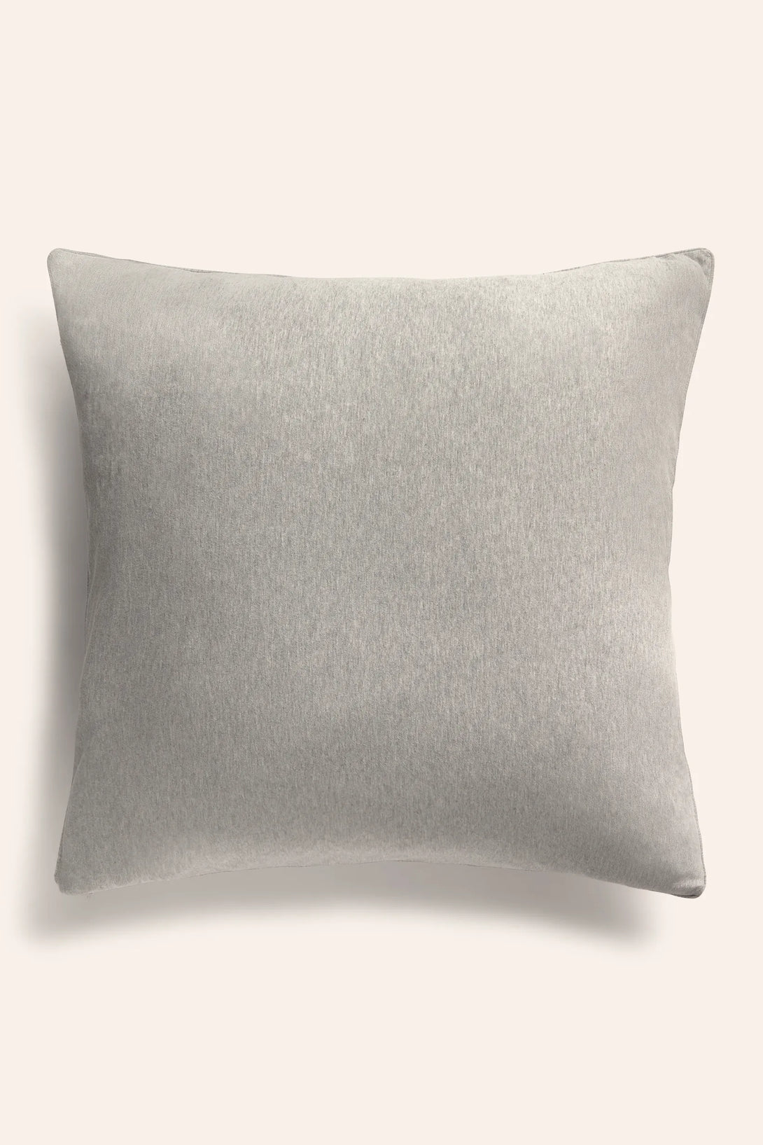 Funda de cojín de punto gris Jersey-Calma House